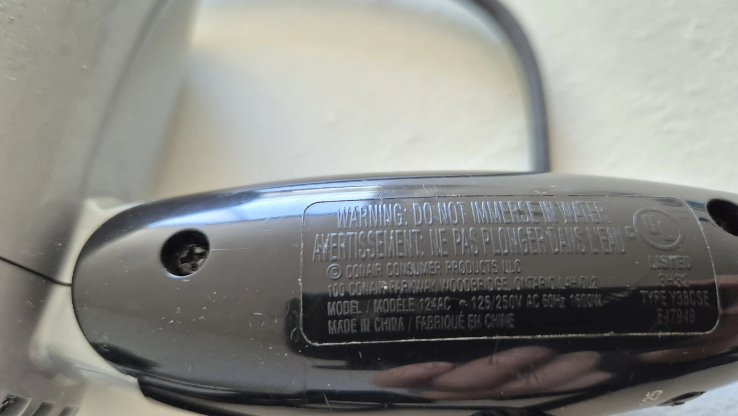 Conair Hair Dryer - photo 3