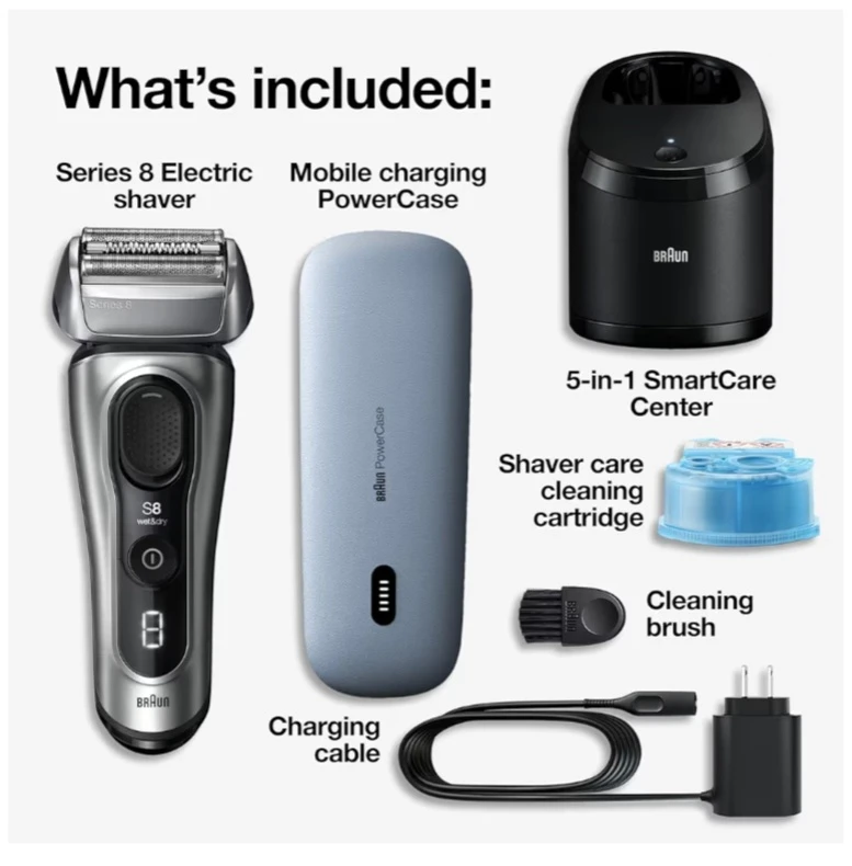 Braun Series 8 Electric Shaver - photo 5