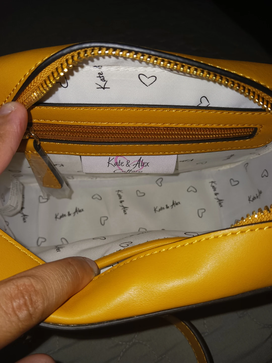 Kate & Alex Yellow Crossbody Bag - photo 4