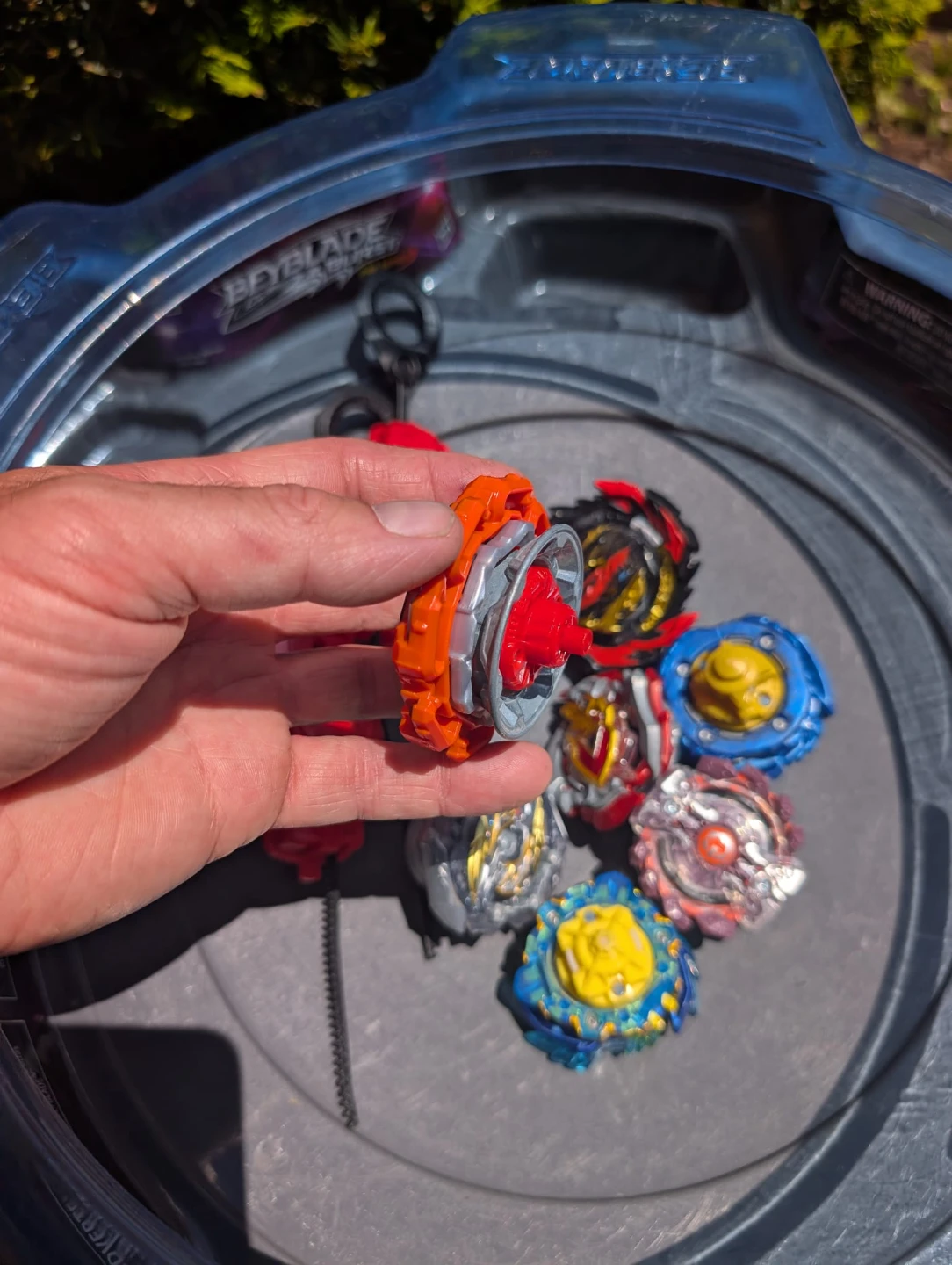 Beyblade Burst Pro Series Arena with Beyblades and Launchers - photo 3