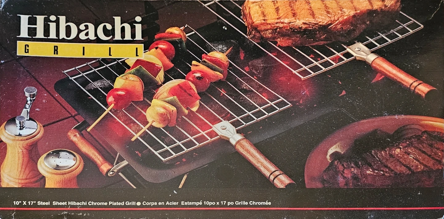 Hibachi Grill 10" x 17" Sheet Steel