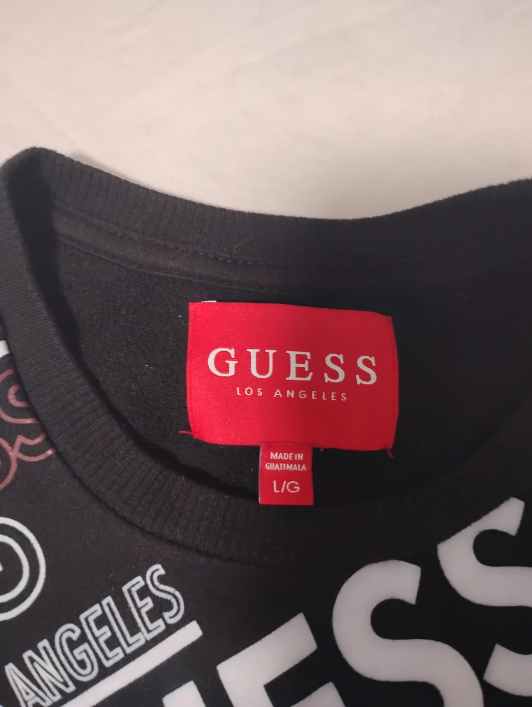 Guess Los Angeles All-Over Logo Sweatshirt - photo 2