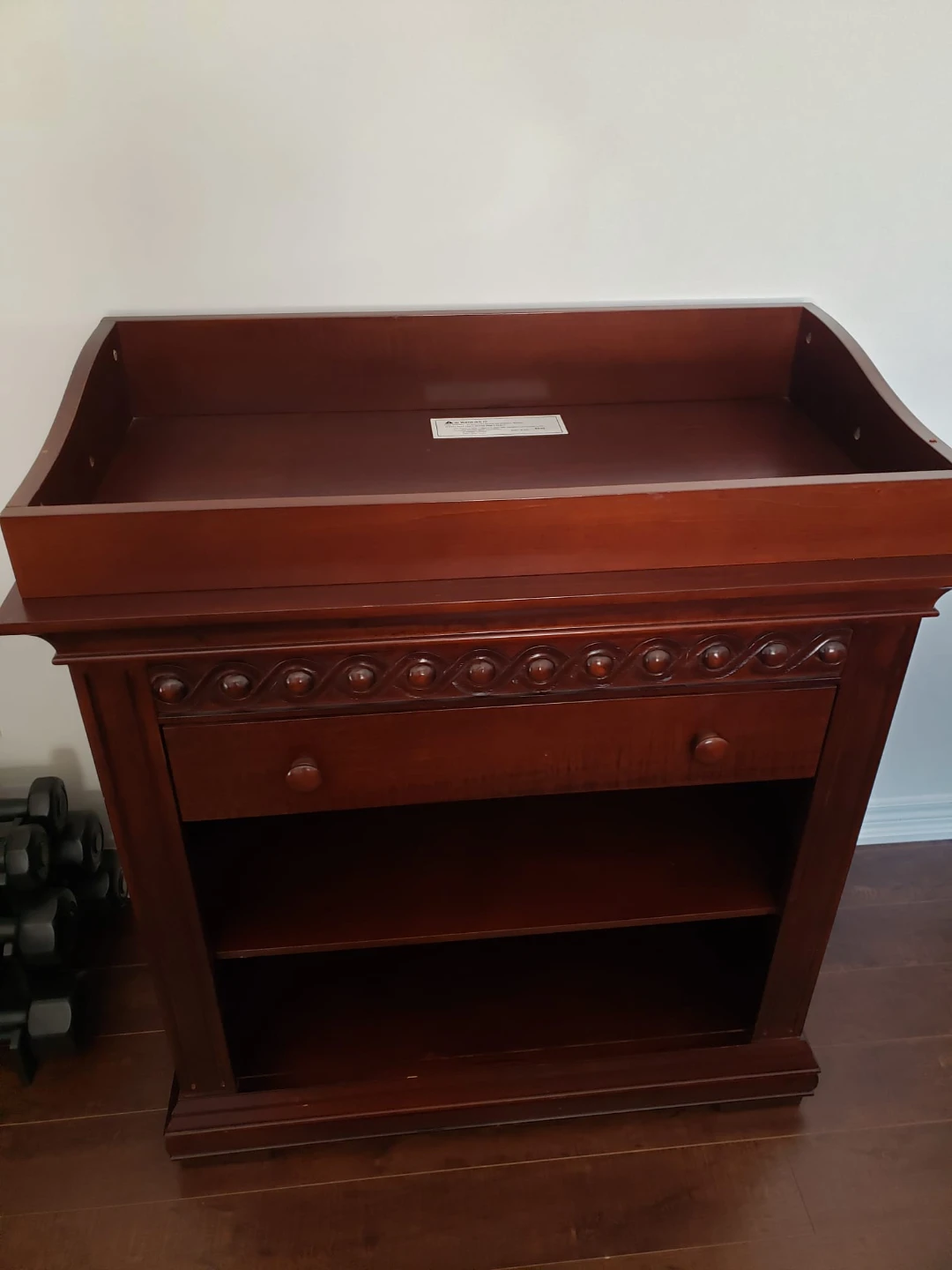 Wooden Changing Table Dresser - photo 2