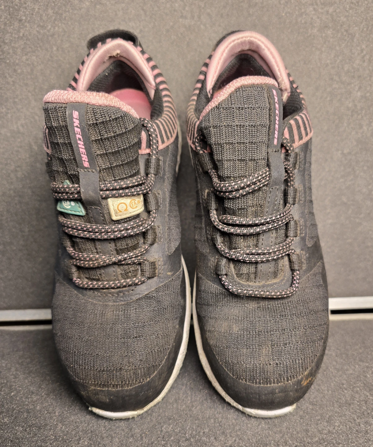 ⚽️Skechers Work Steel Toe Safety Shoes - Women's Size 6 👟🛡️