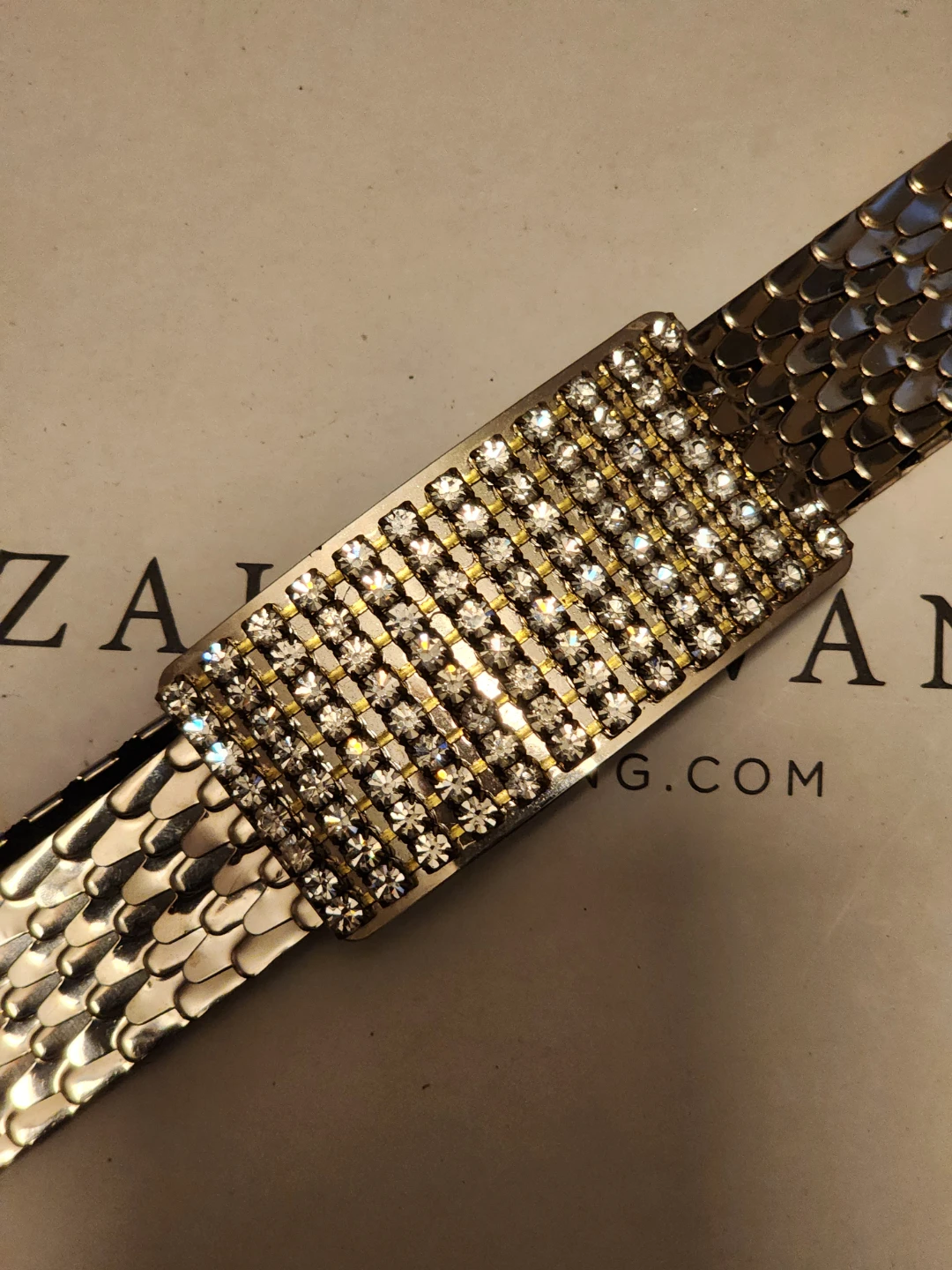 Sparkly Belt with Rhinestones