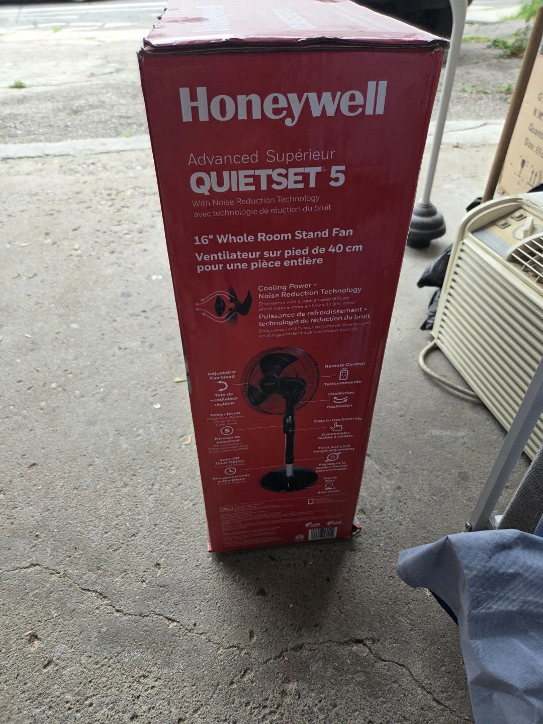 Honeywell QuietSet Stand Fan - photo 5