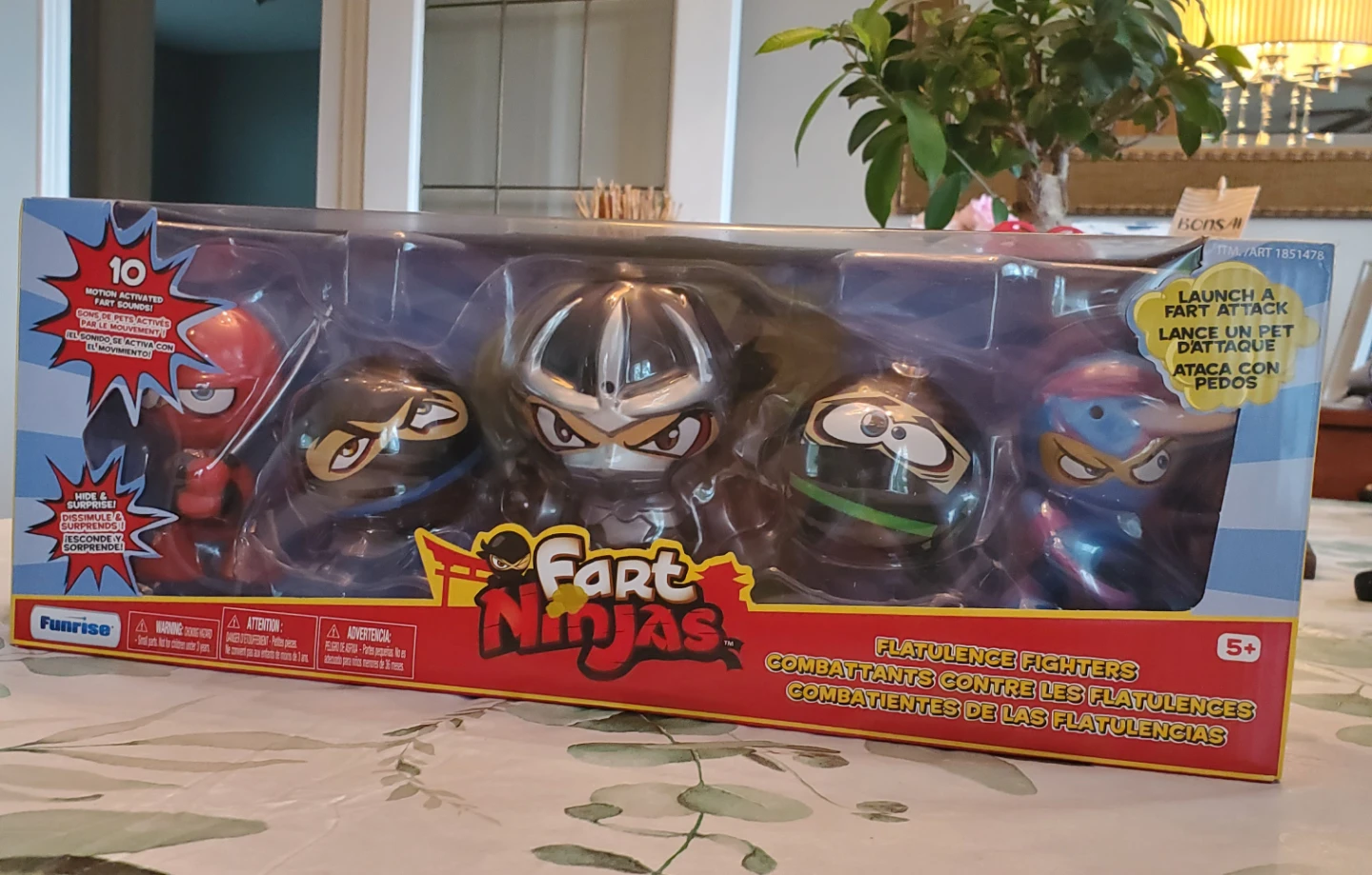 KIDS TOY FART NINJAS NEW