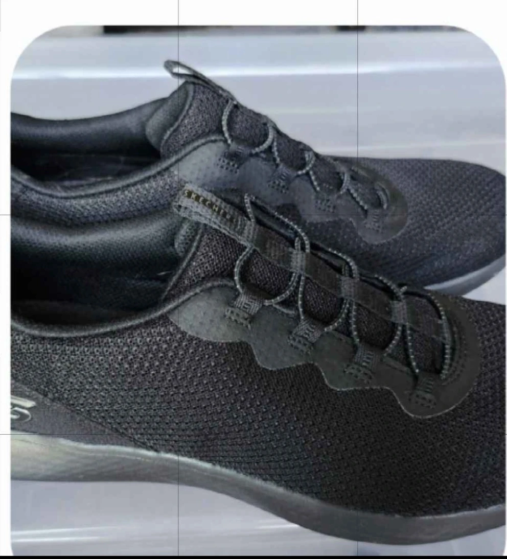 Skechers Slip-in's Air-Cooled Memory Foam Black Sneakers - photo 4