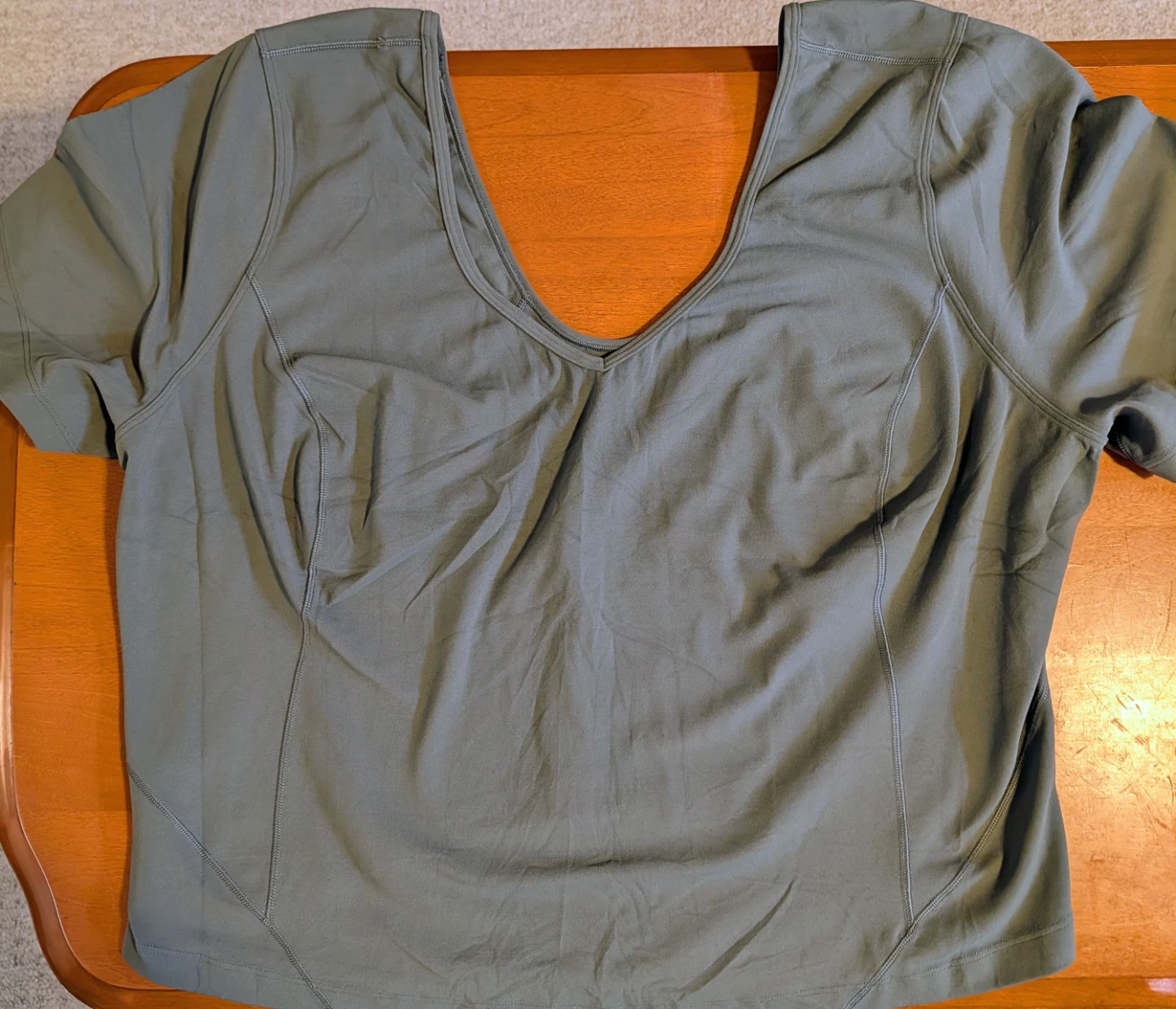 Lululemon Align Cropped T-Shirt - Size 18