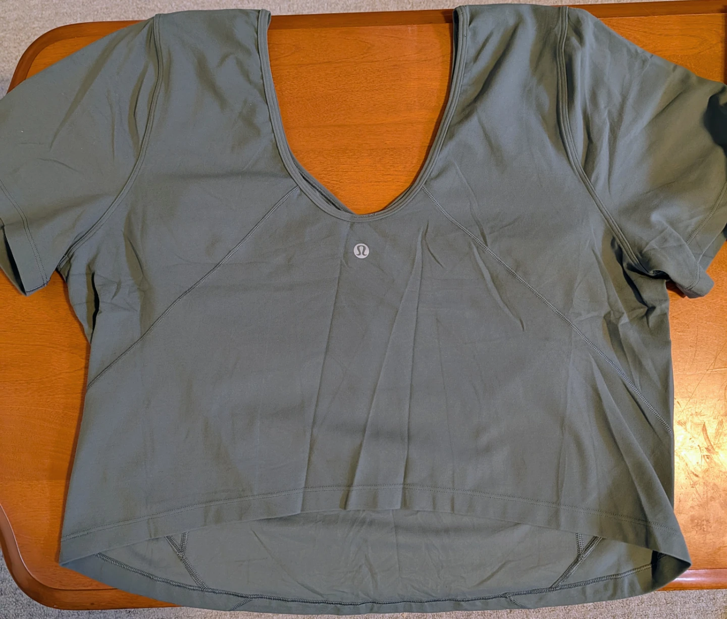Lululemon Align Cropped T-Shirt - Size 18 - photo 2