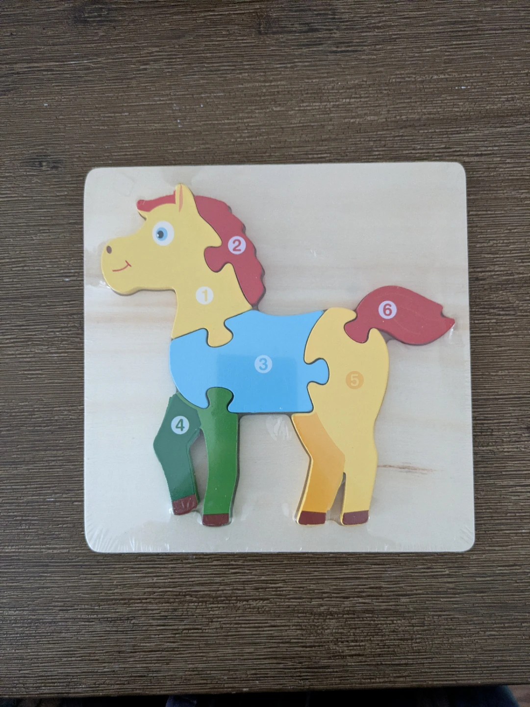⚽ Brand New Wooden Horse Puzzle