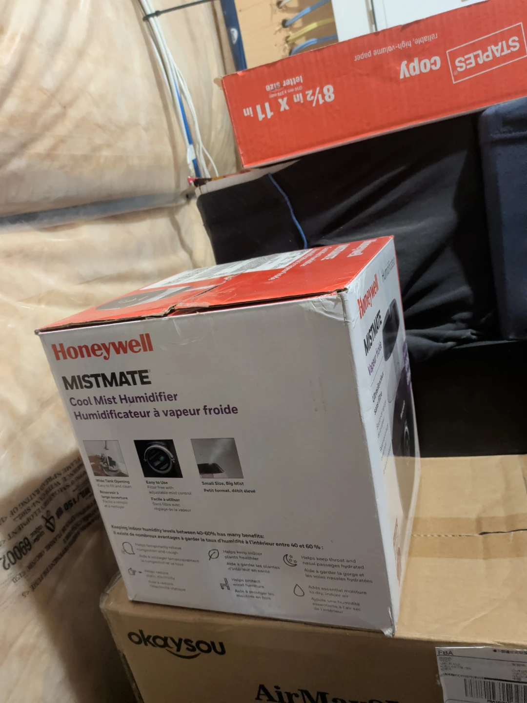 Honeywell MISTMATE Cool Mist Humidifier - photo 2