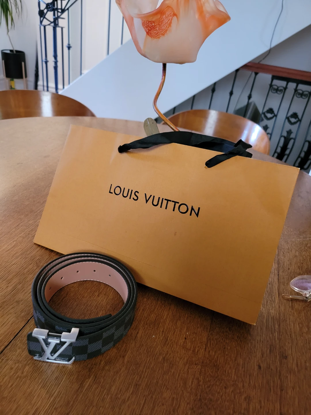 Louis Vuitton Monogram Belt