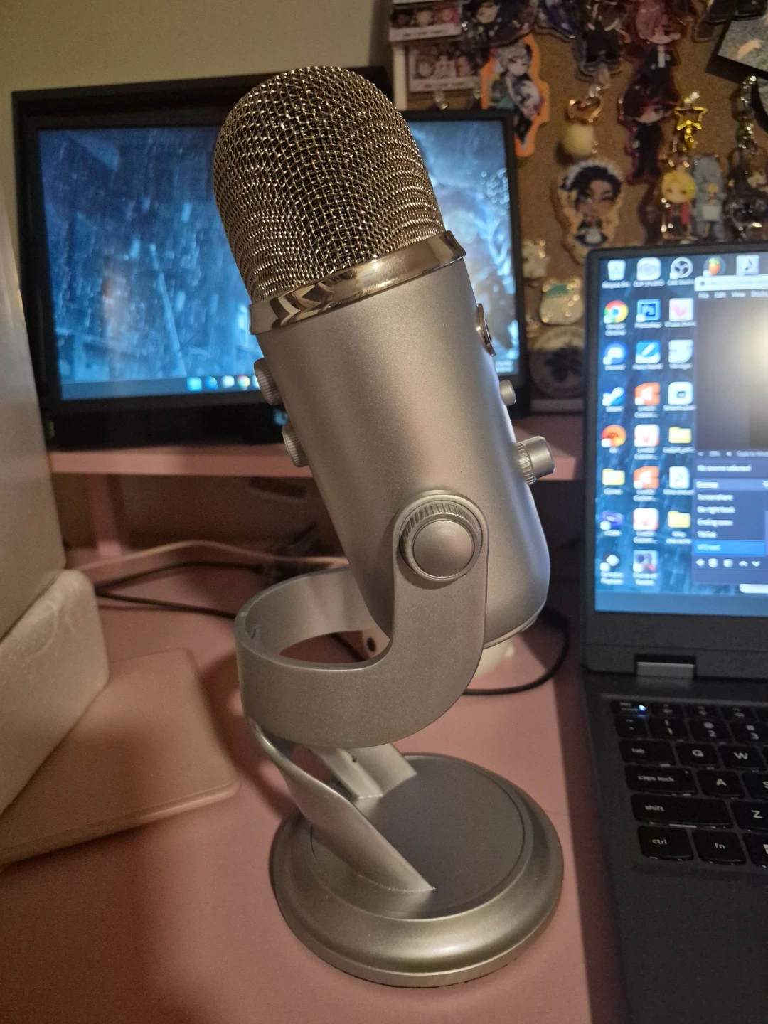 Silver Blue Yeti USB Microphone - photo 2
