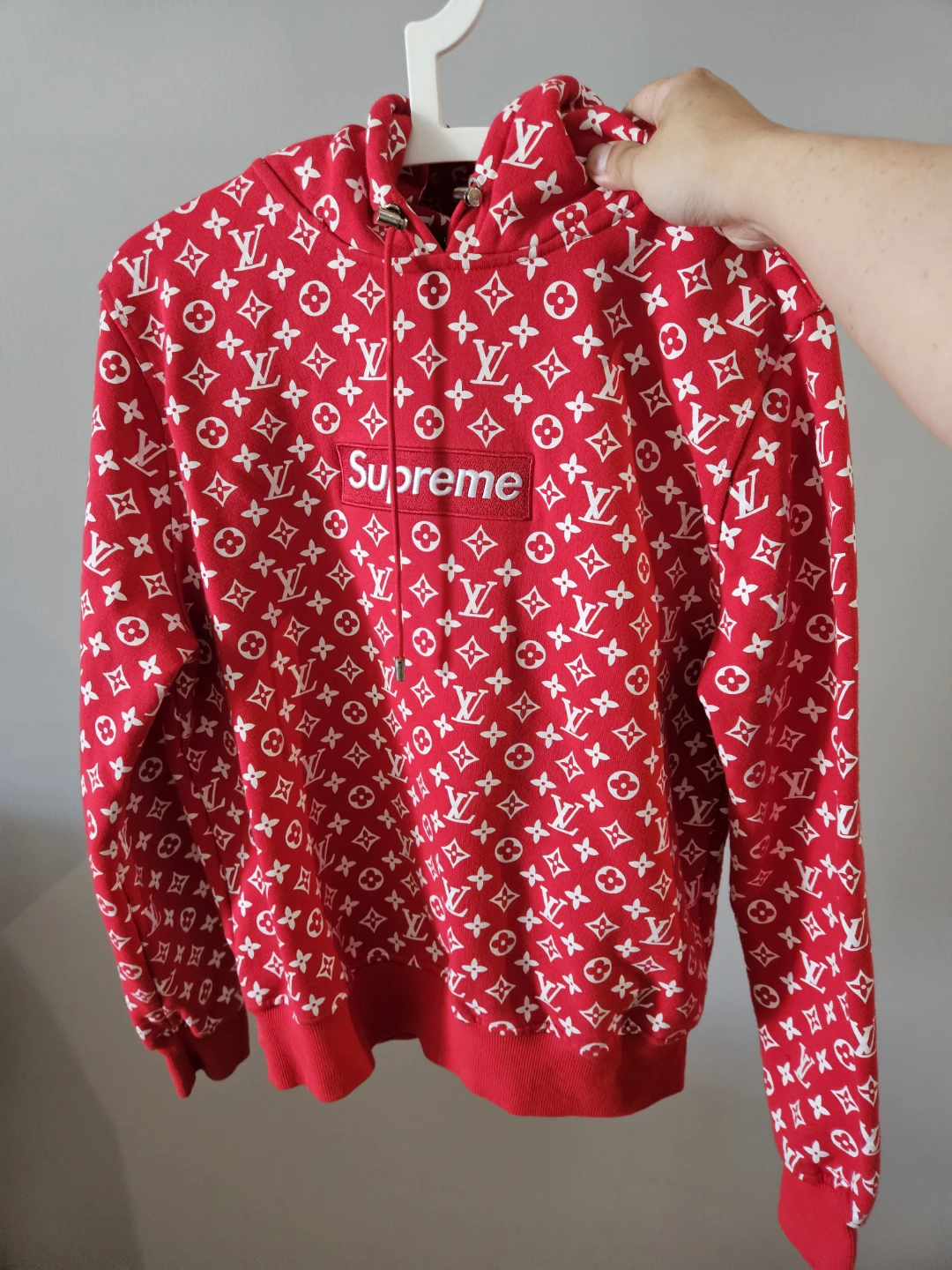 Louis Vuitton x Supreme hoodie