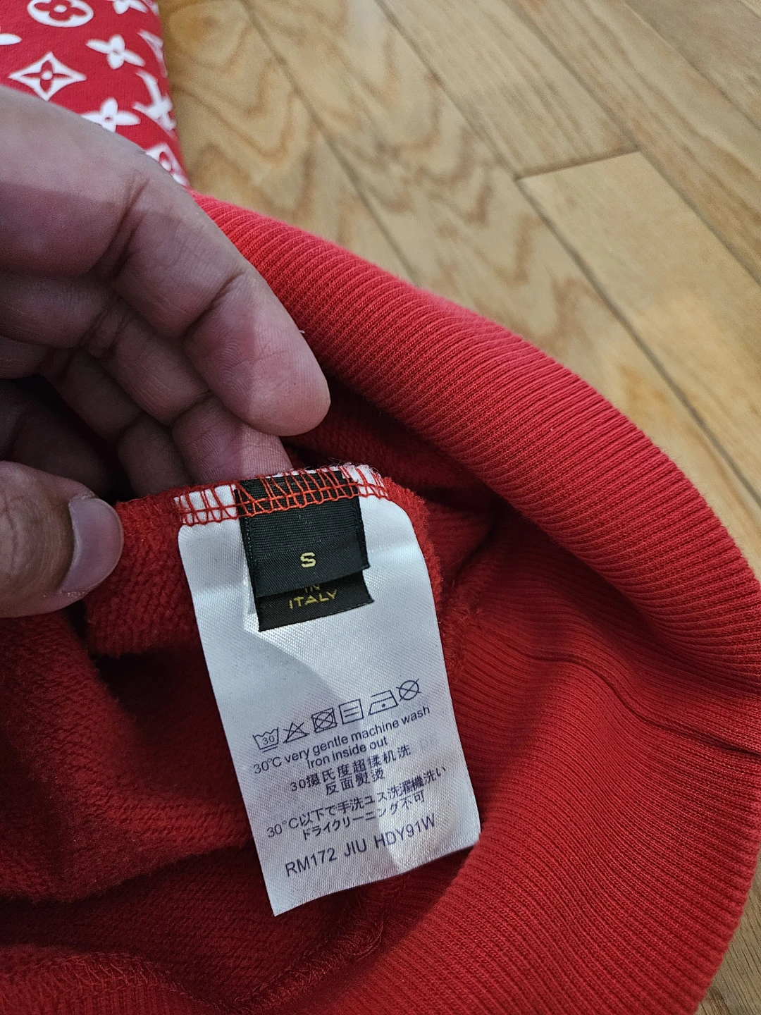 Louis Vuitton x Supreme hoodie - photo 2