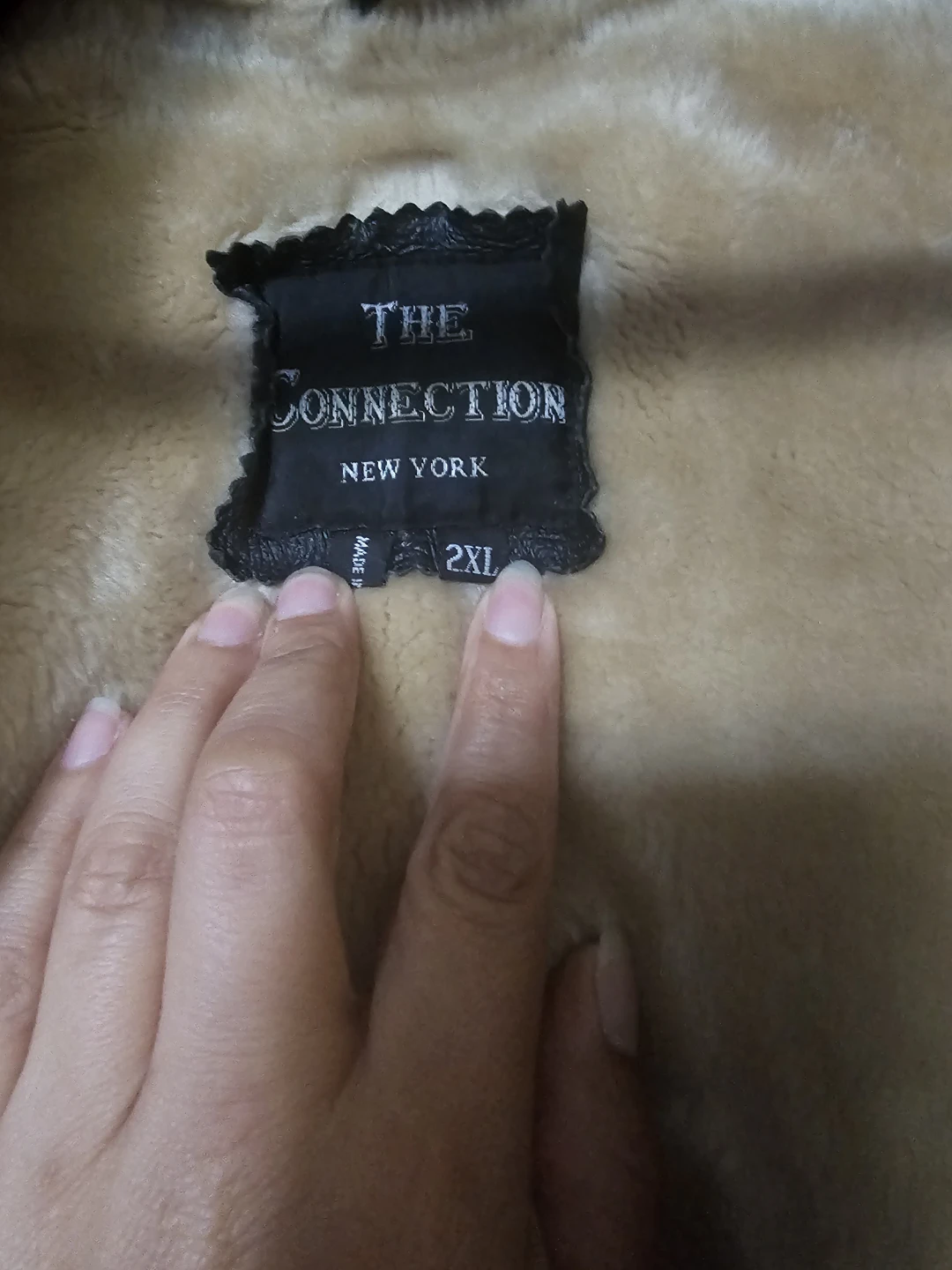 The Connection New York Men's Faux Leather Parka Jacket - photo 4