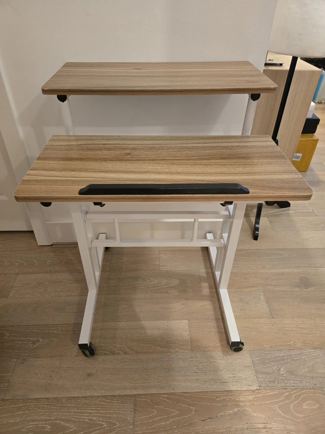 Adjustable Rolling Desk