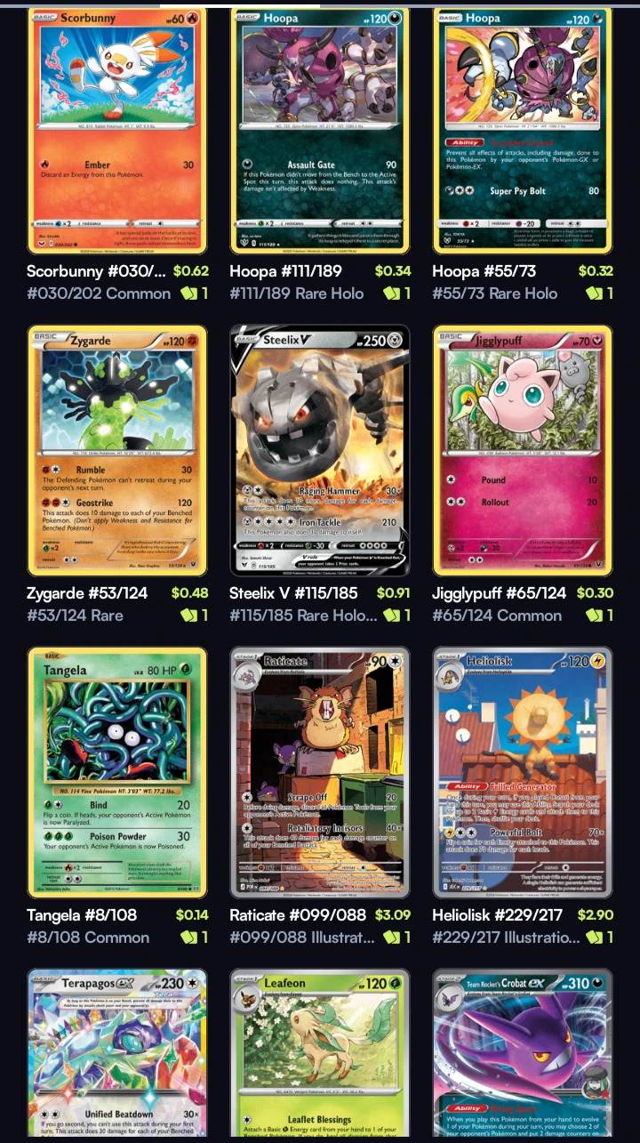Pokemon lot     Digital binder (use link) - photo 2