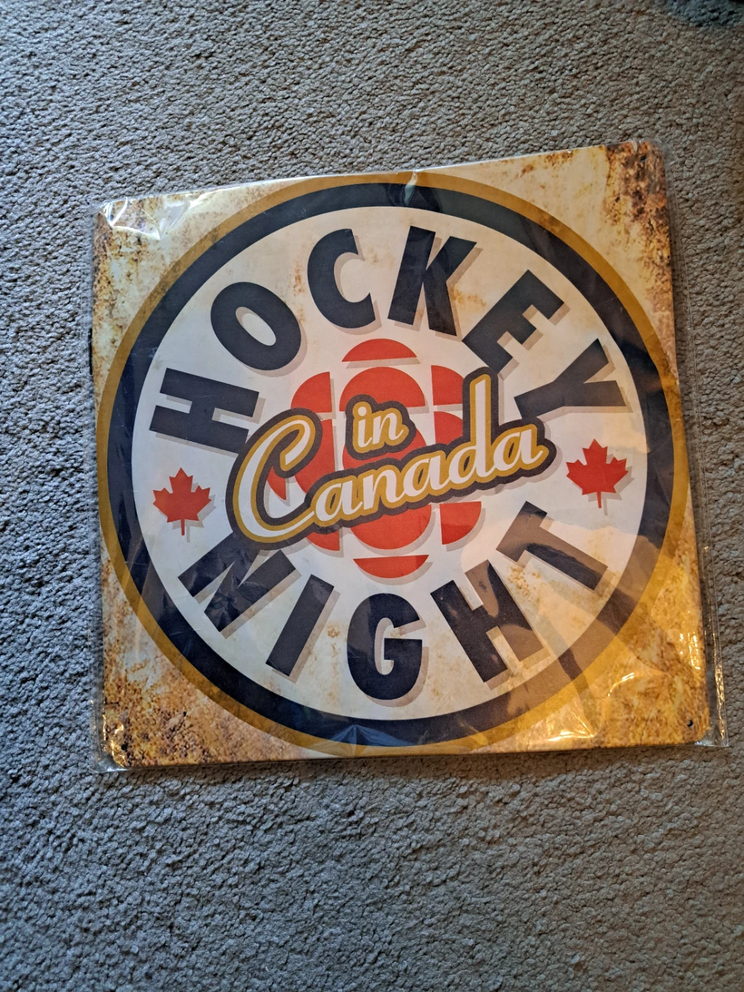 Hockey Night in Canada Tin Sign