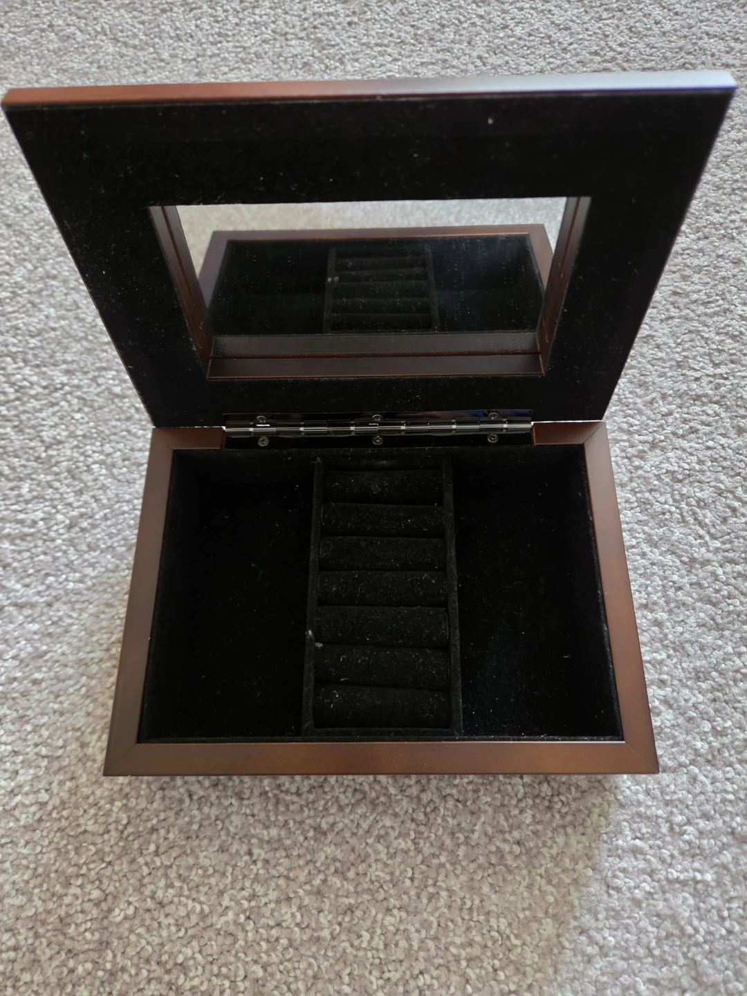 Wooden Heart Design Jewellery Box - photo 2