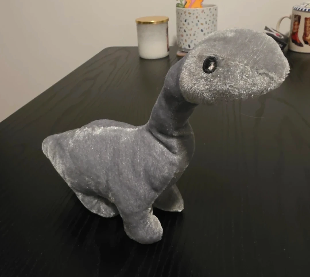 Plush dino