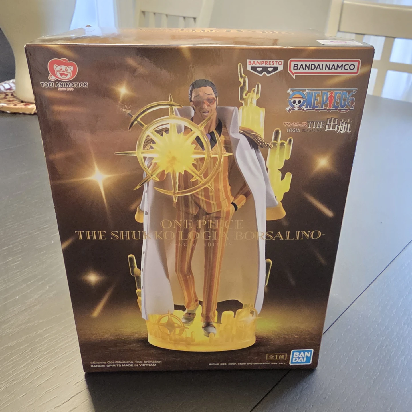 Banpresto One Piece The Shukko Logia Borsalino Figure