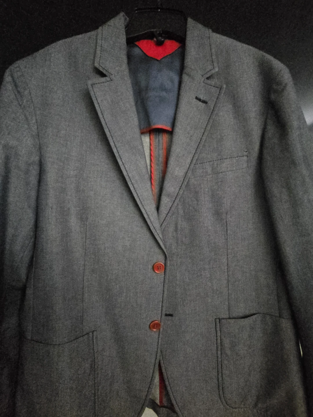 Le Château Grey Blazer
