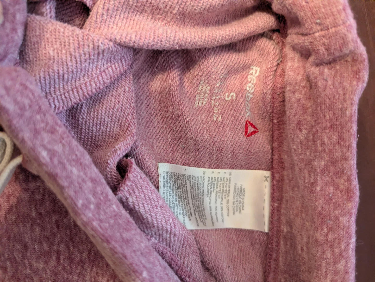 Reebok Pink Mélange Sweatpants - photo 3