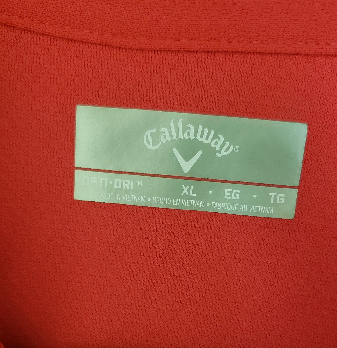 Brand new Callaway Women's Red Golf Polo Shirt - photo 3