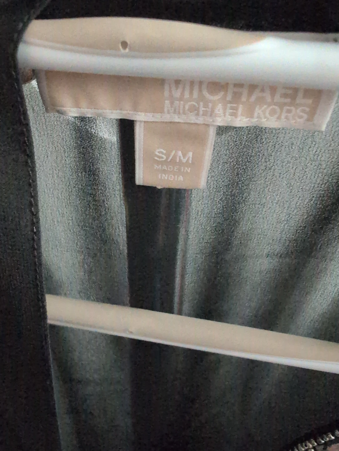 Michael Kors Embellished Sheer Kaftan Top S/M - photo 2