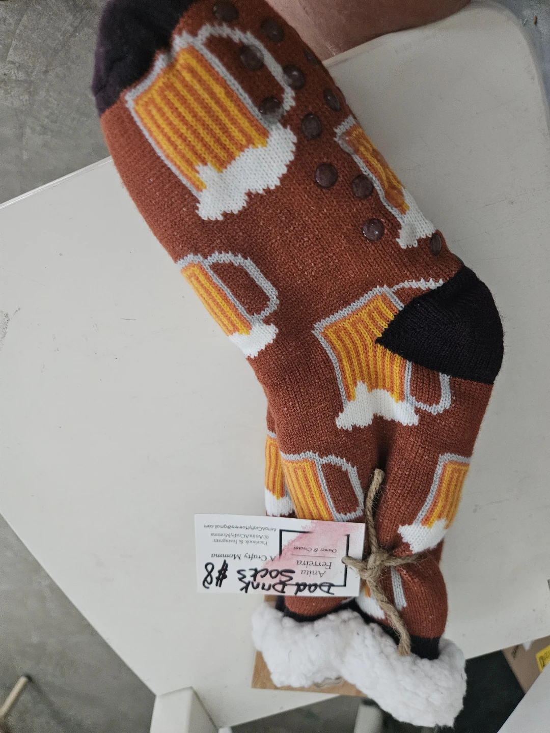 "Dad Drink" Socks