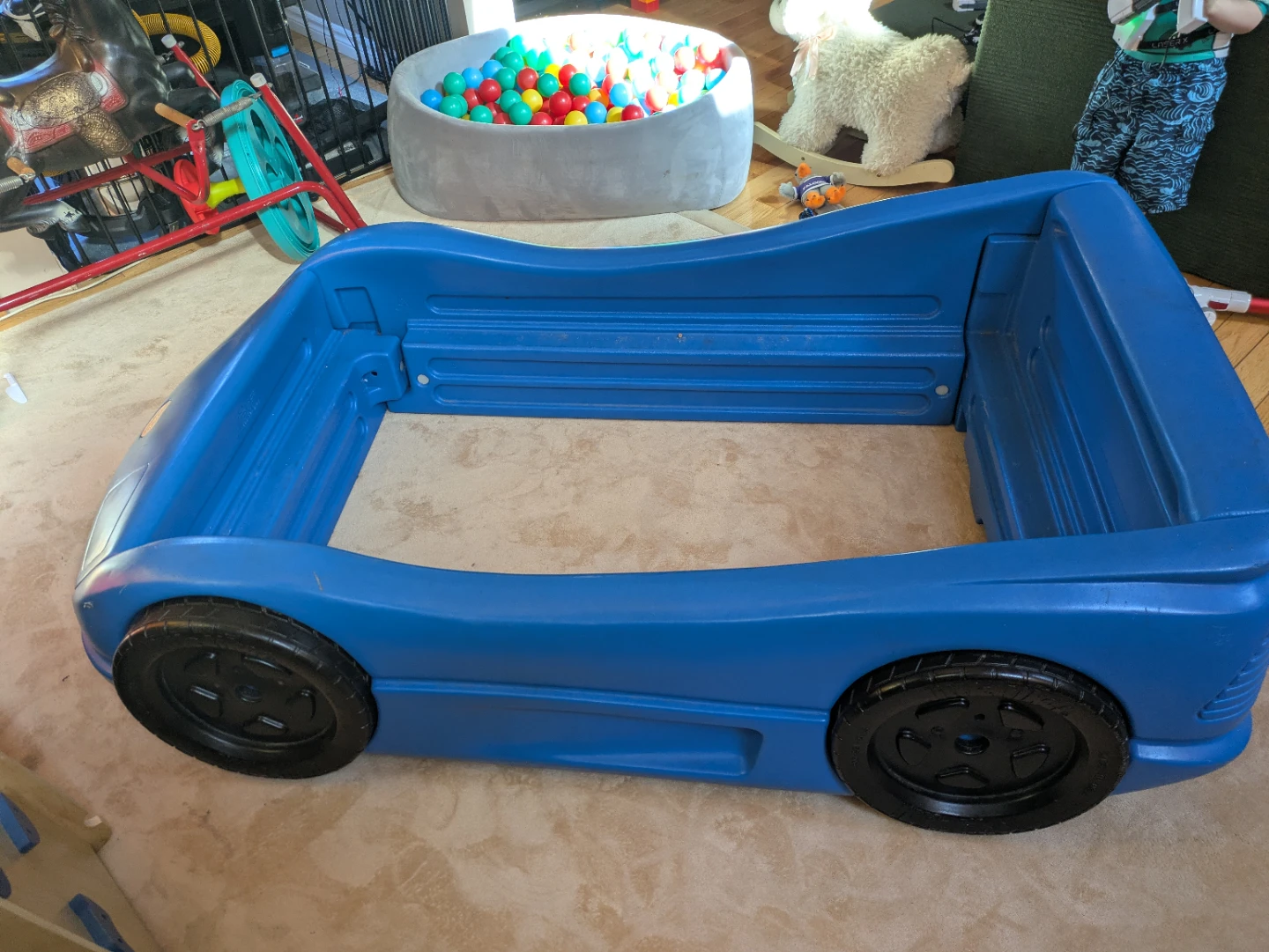Little Tikes Blue Car Bed Frame - photo 3