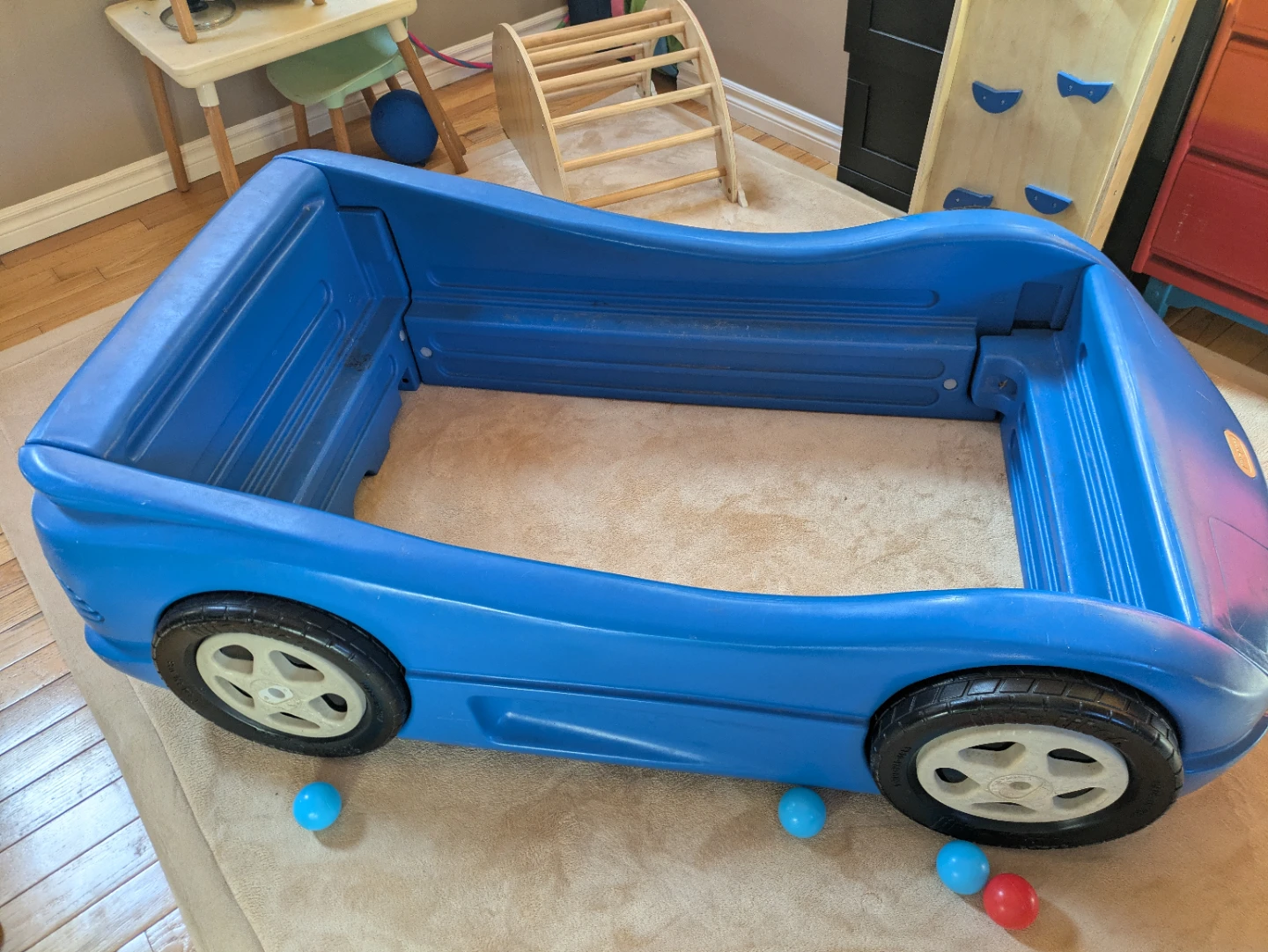 Little Tikes Blue Car Bed Frame - photo 4
