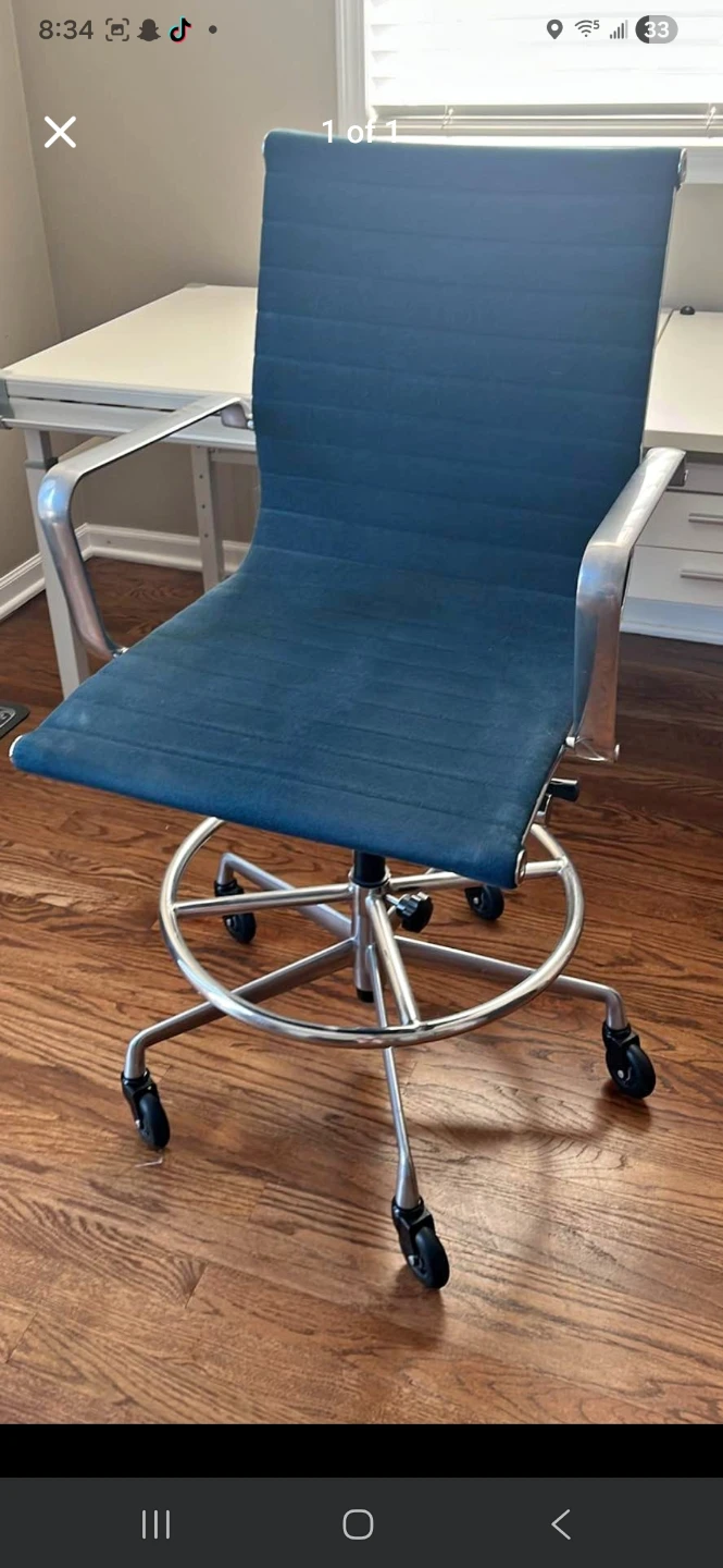Blue Executive Office Chair