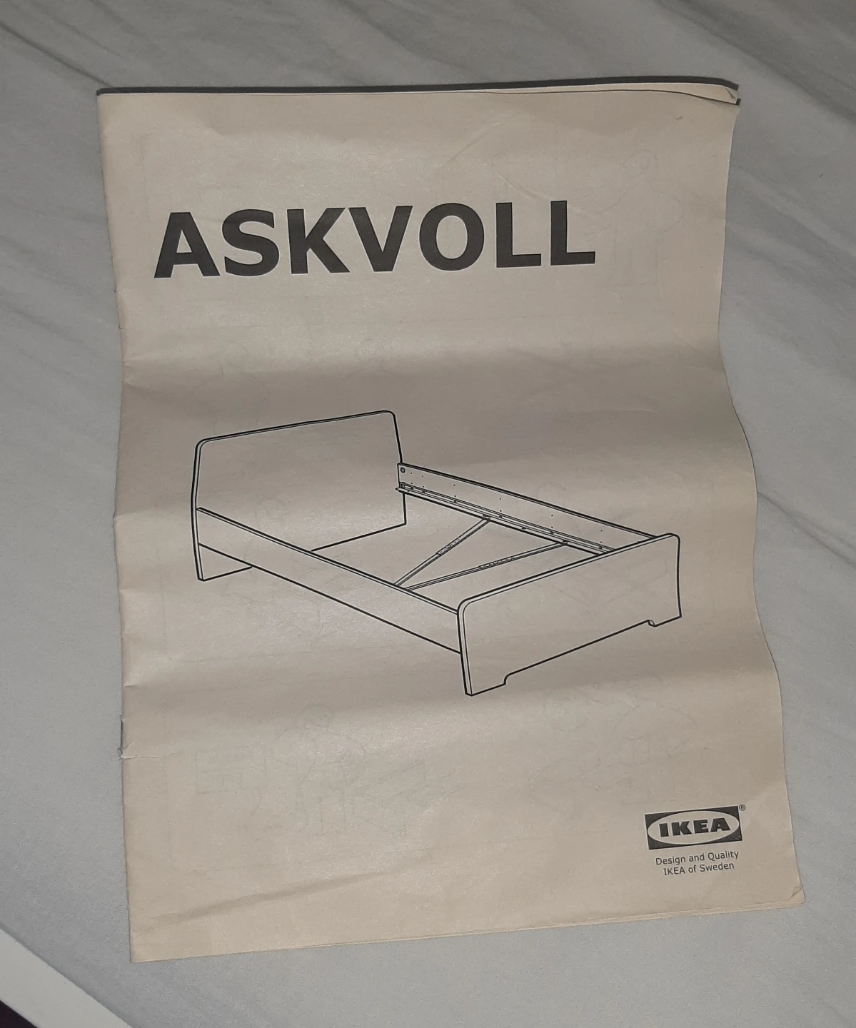IKEA ASKVVOLL Bed Frame - photo 3