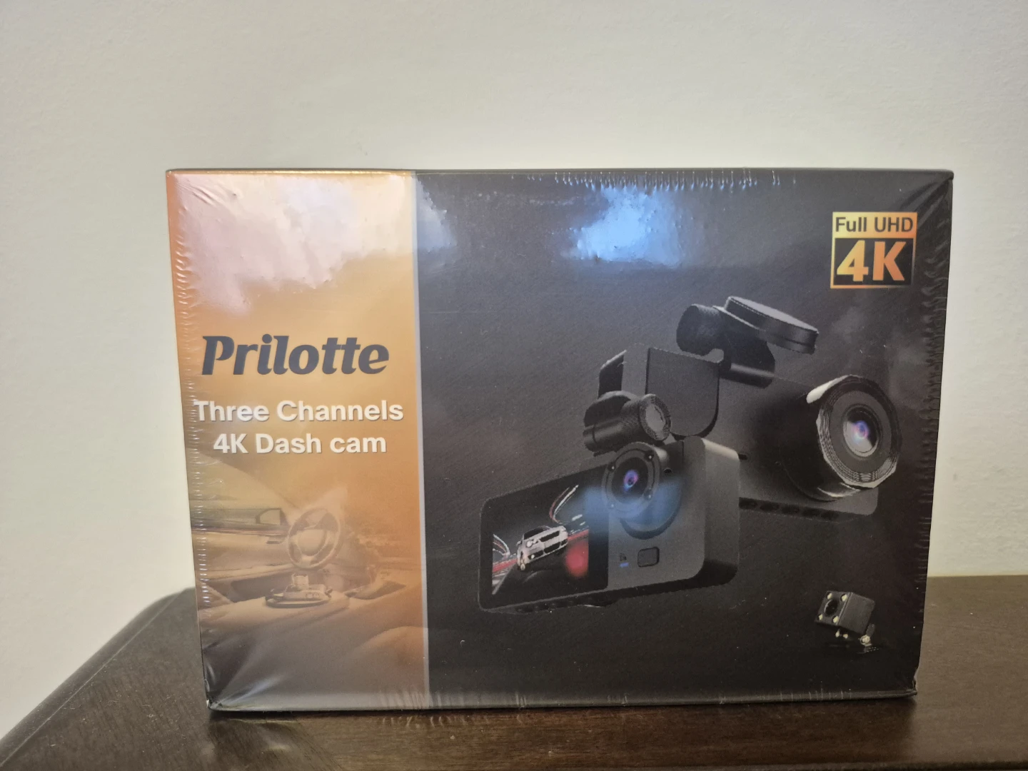 Prilotte Three Channels 4K Dash Cam