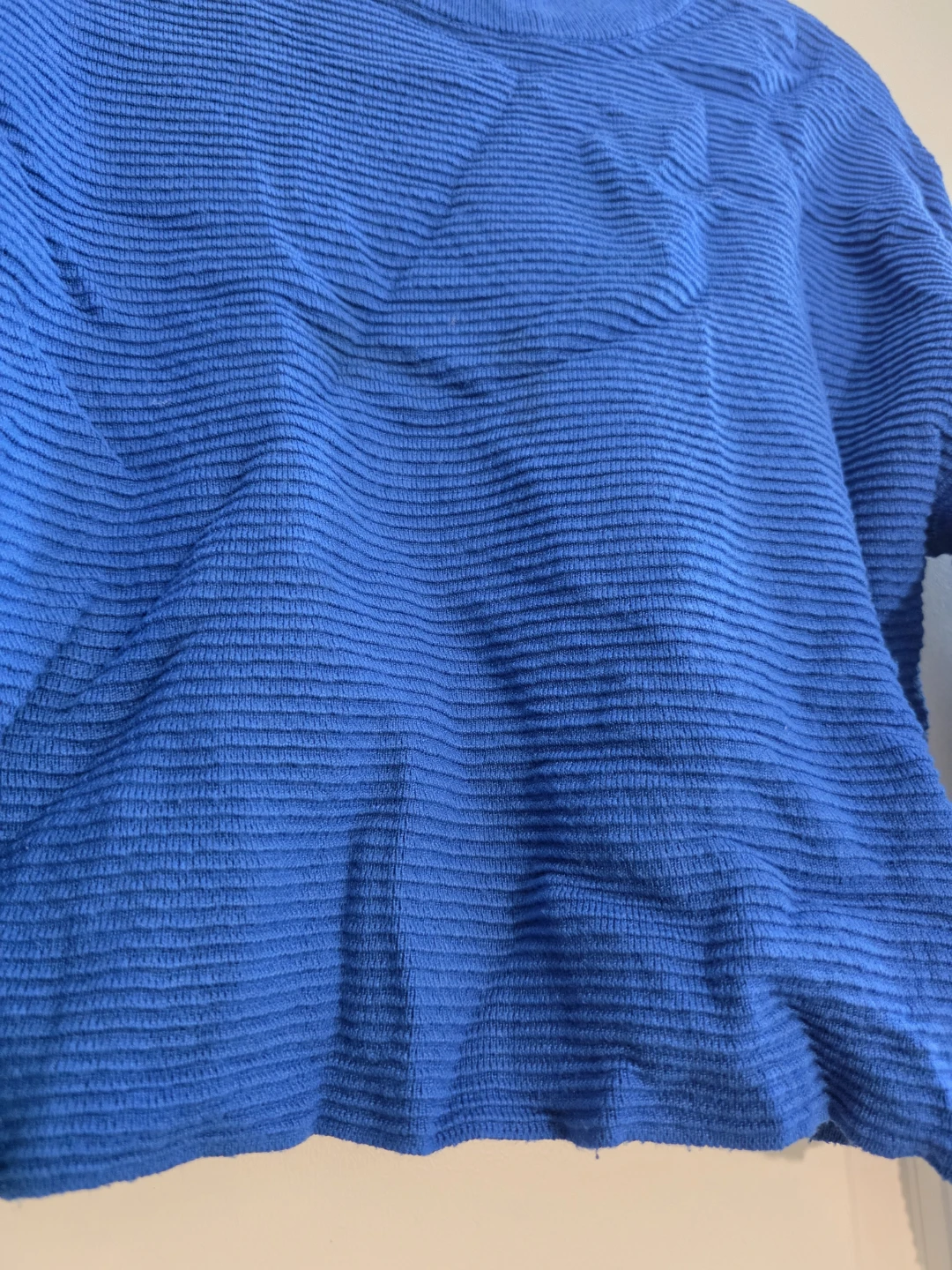 Dark Blue Long Sleeved Blouse - photo 2