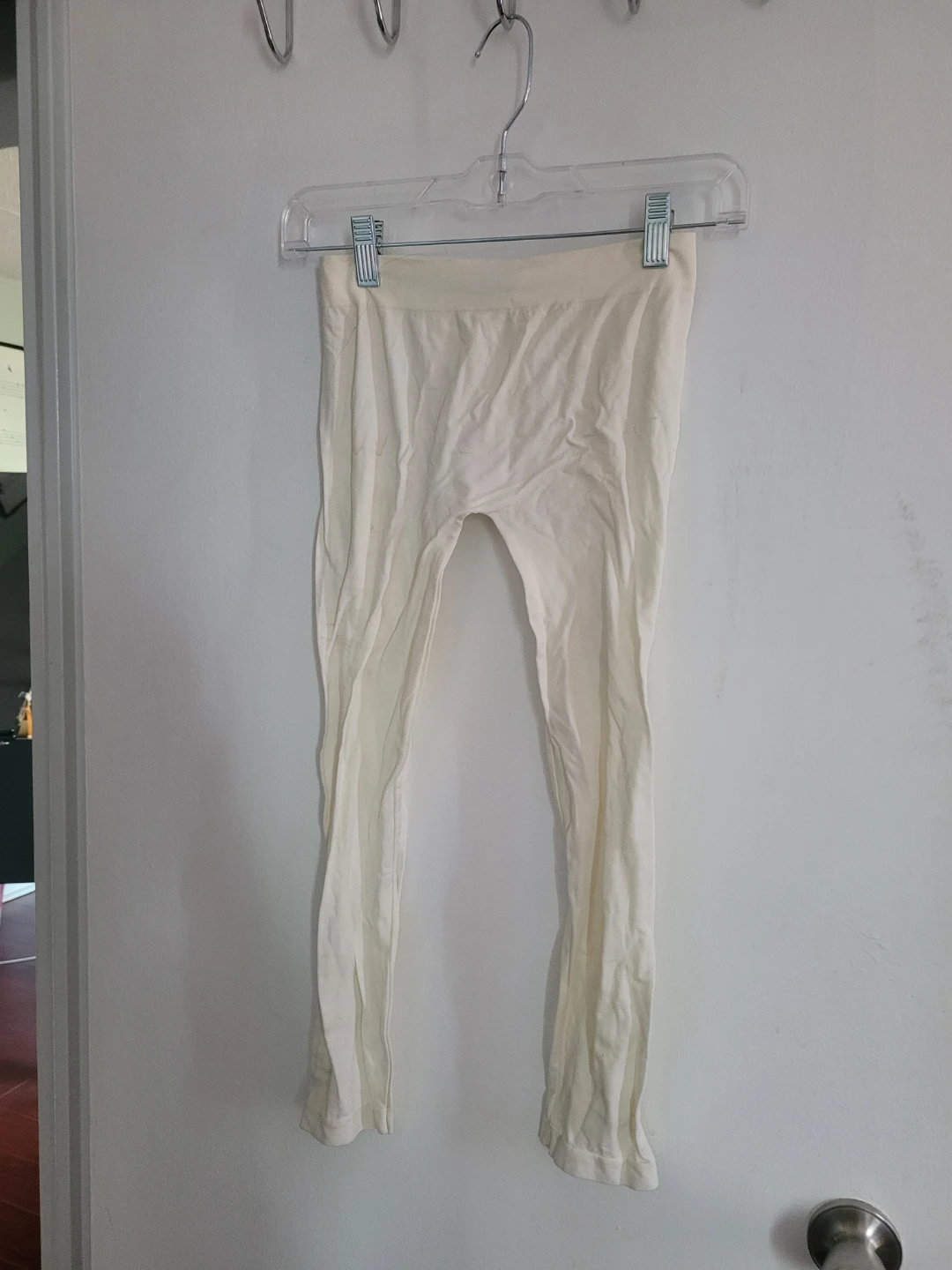 Cream Leggings