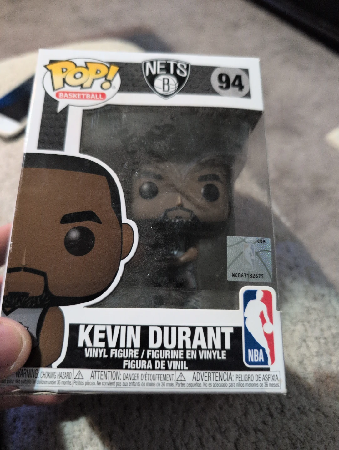 Funko Pop! NBA Kevin Durant Vinyl Figure #94