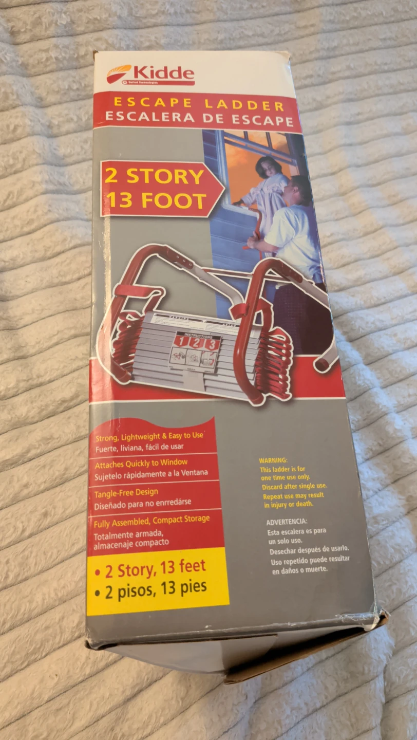 Kidde Escape Ladder - 2 Story, 13 Foot