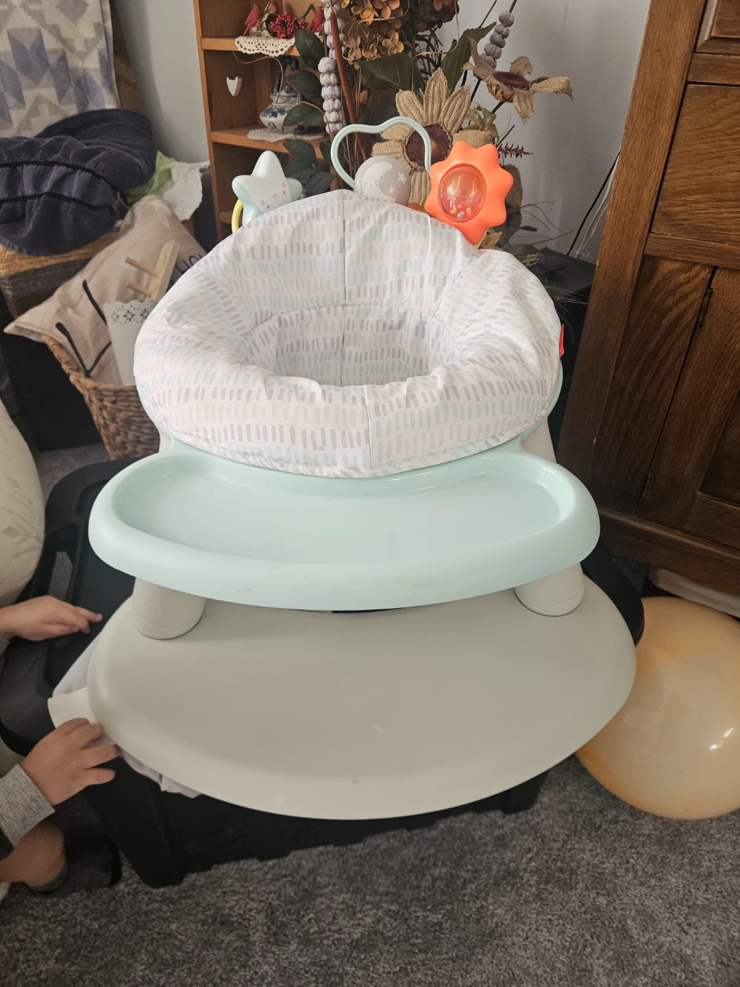 Skip Hop - Silver Lining Cloud 2-in-1 Activity Floor Seat