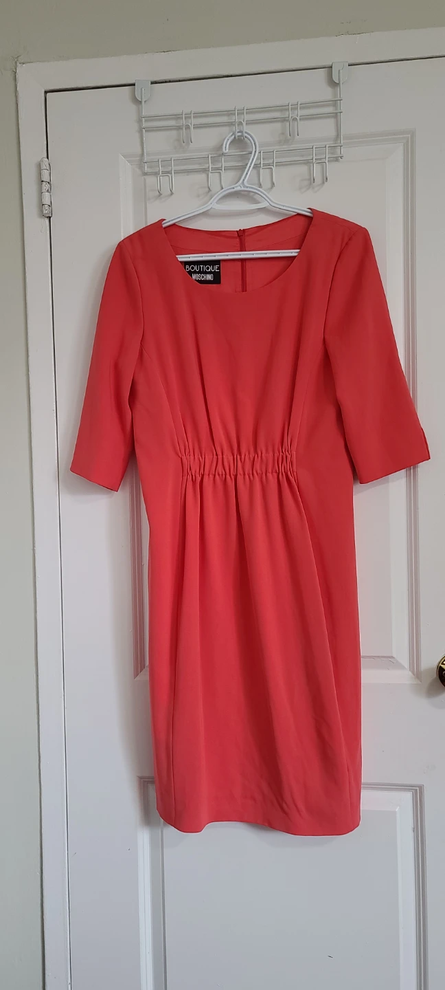 Moschino Boutique Coral Designer Dress