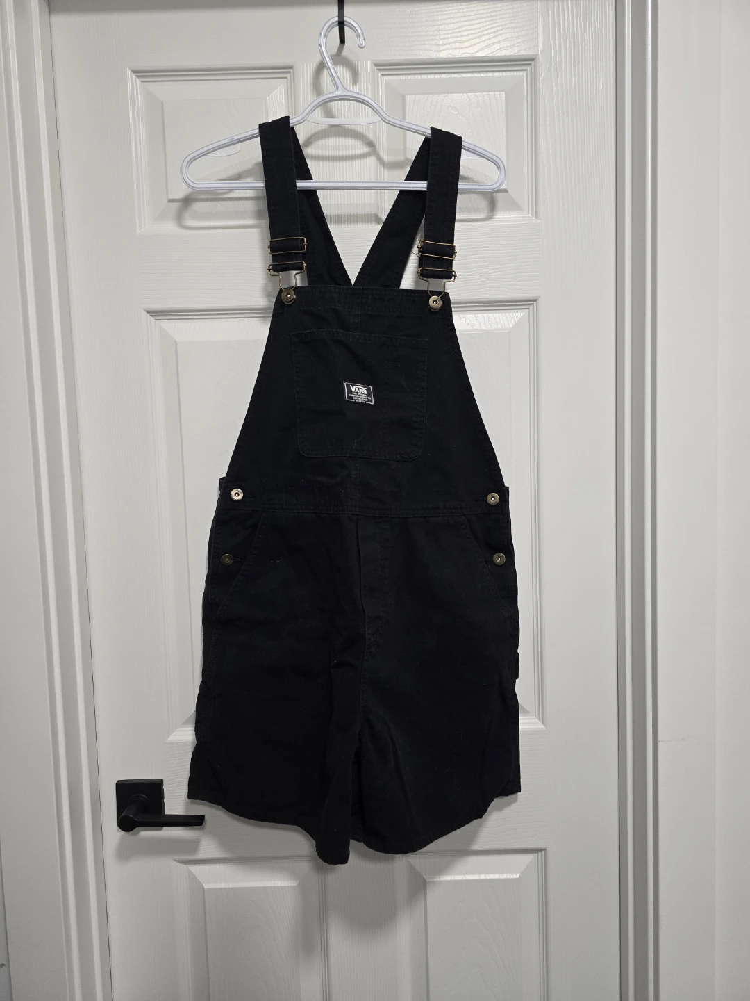 X2 womens jean short overalls