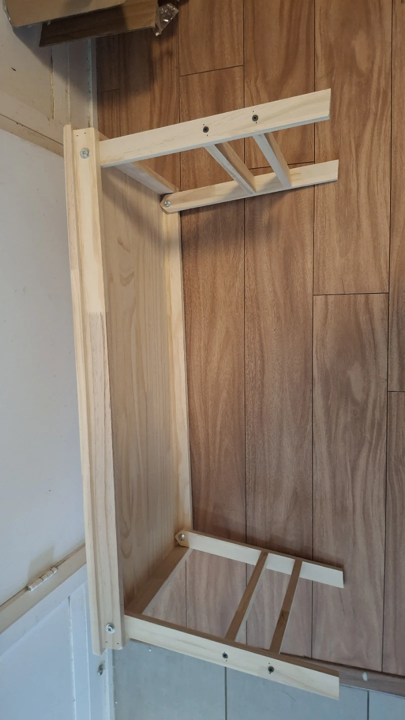 Wooden folding Table / side table / plant stand 79x40x36cm ⚽️ - photo 4