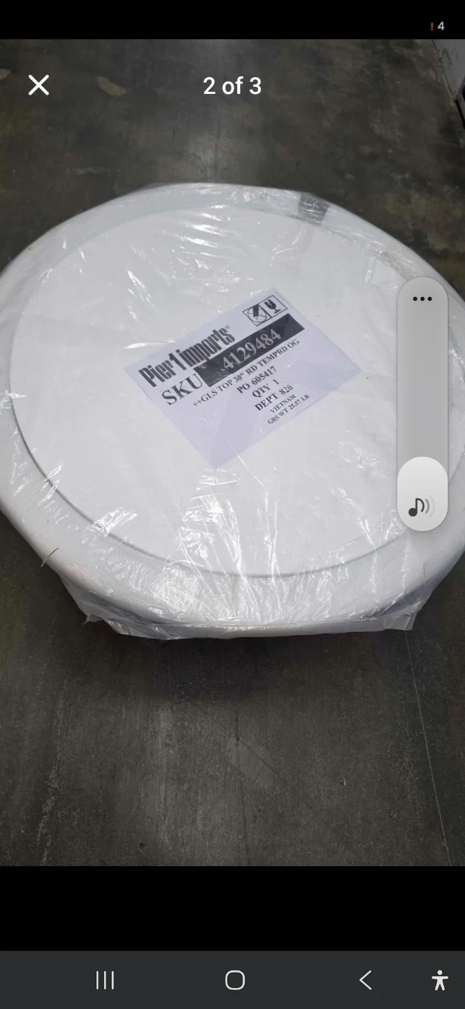 Pier 1 Imports Round Coffee Table - photo 2