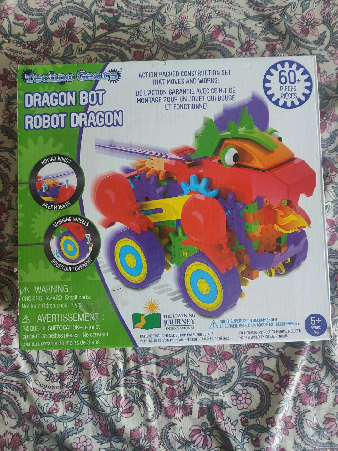 Techno Gears Dragon Bot Robot Dragon Construction Set
