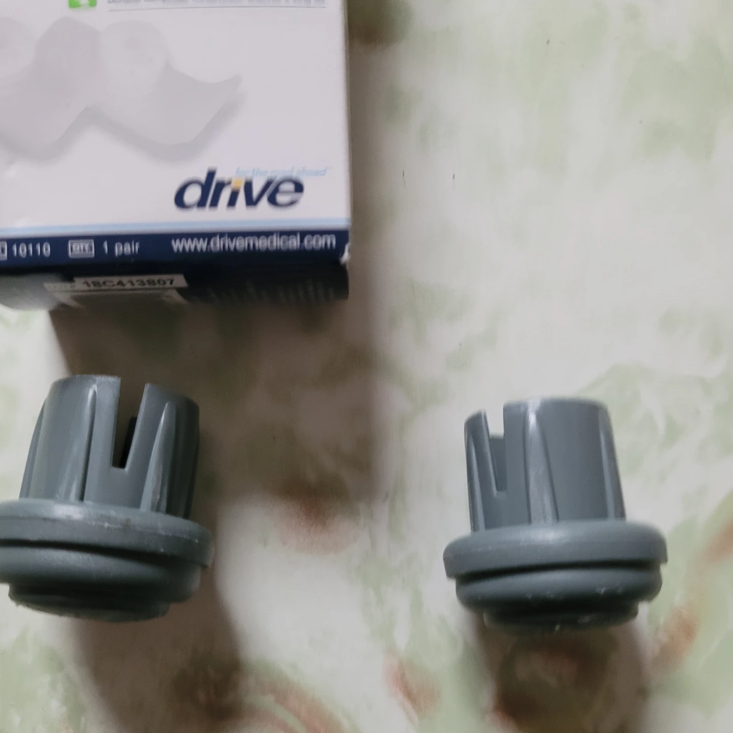 Drive Medical Glide Ski, White, 1 Pair - photo 2