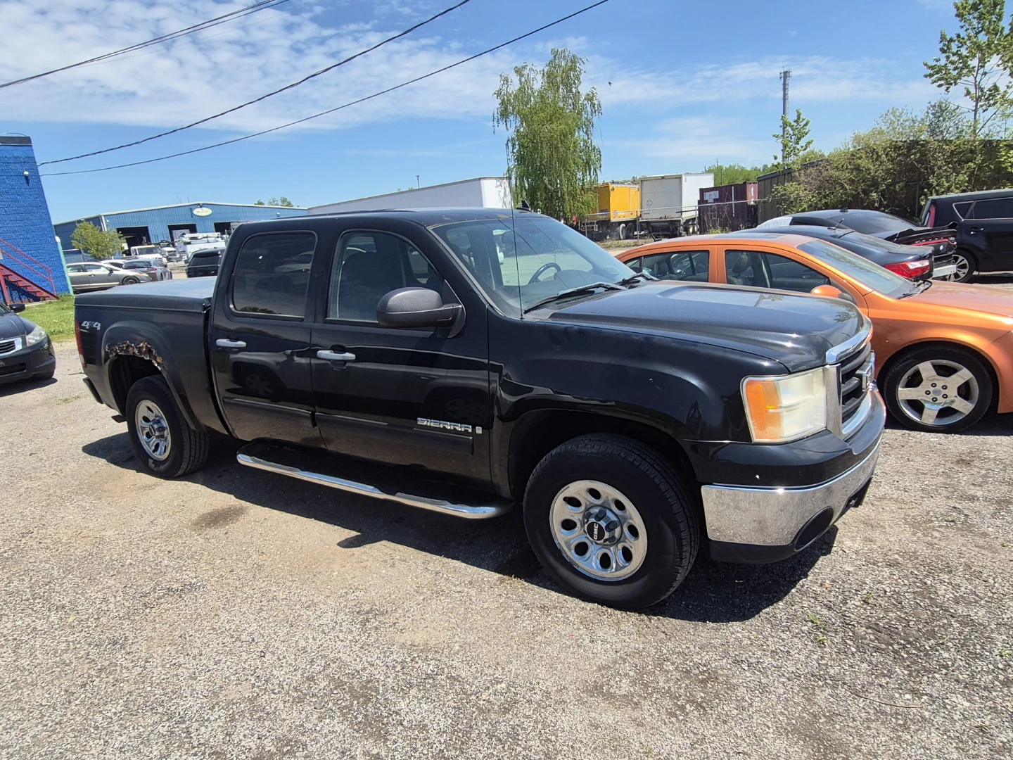 Black GMC Sierra 1500 4x4 Pickup Truck