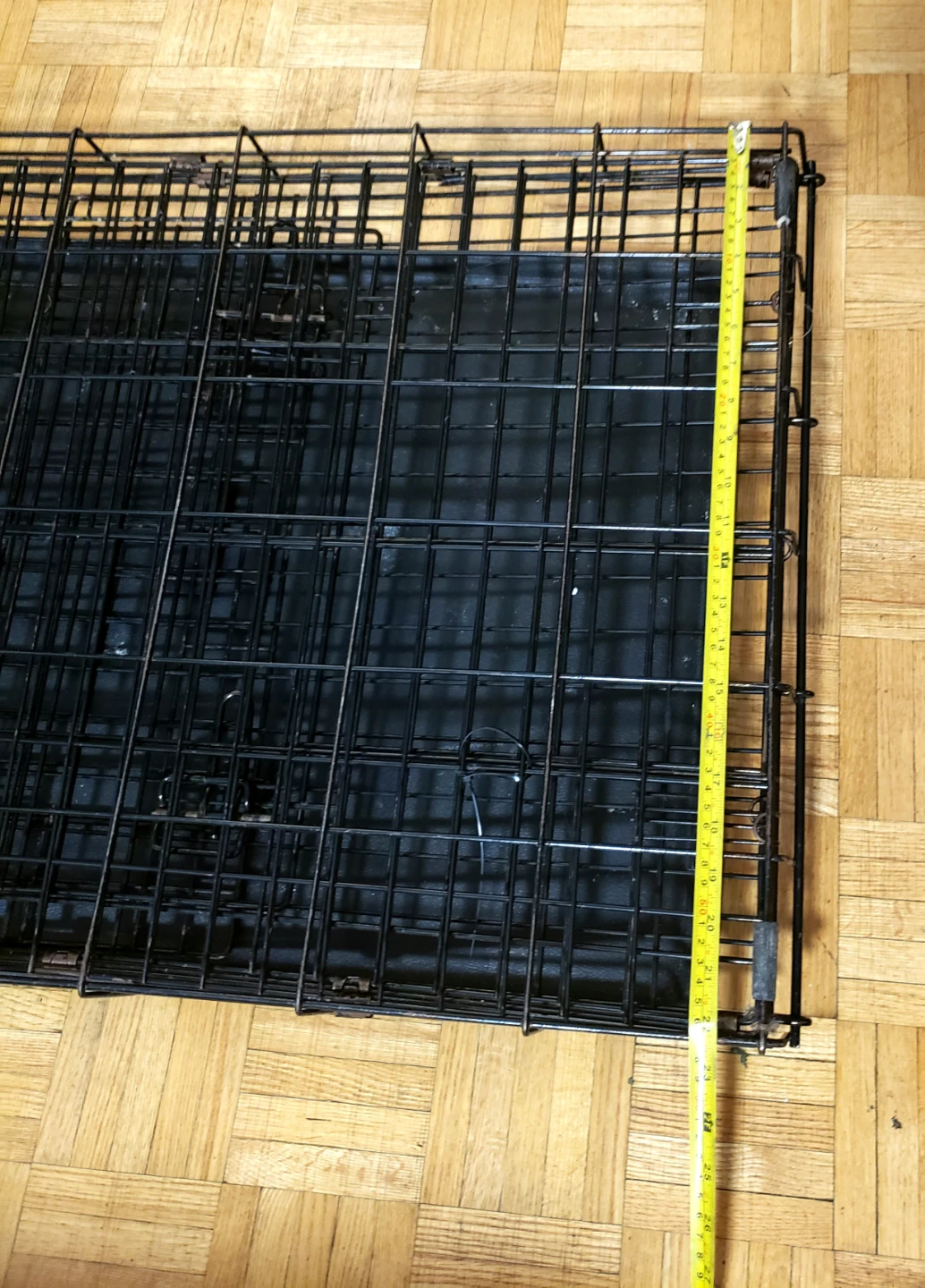 Black Wire Dog Crate - photo 2